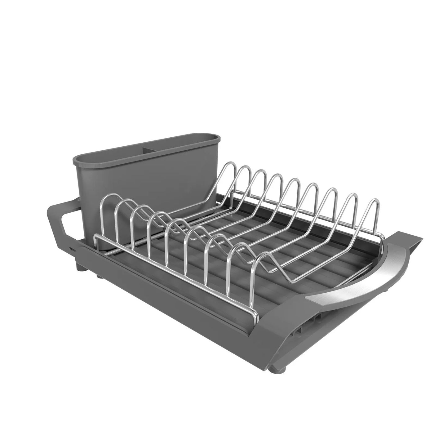 Égouttoir à Vaisselle Extensible pour Petite Cuisine en acier inoxydable pratique et moderne