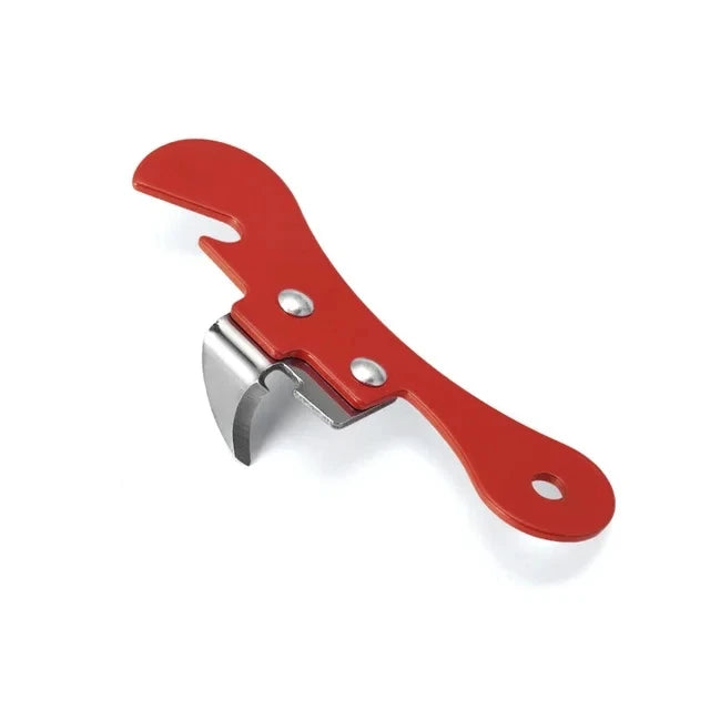 Ouvre-Bouteilles et Bocaux Multifonction ELESAHOME en rouge avec un design ergonomique pour une utilisation facile