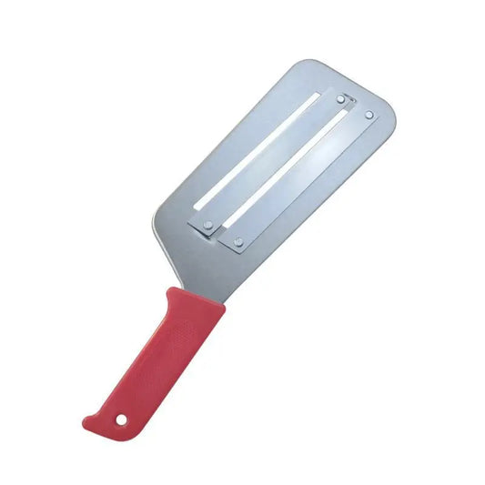Éplucheur Inox Écologique FEB.WIND – Haute Précision avec manche rouge ergonomique pour épluchage efficace