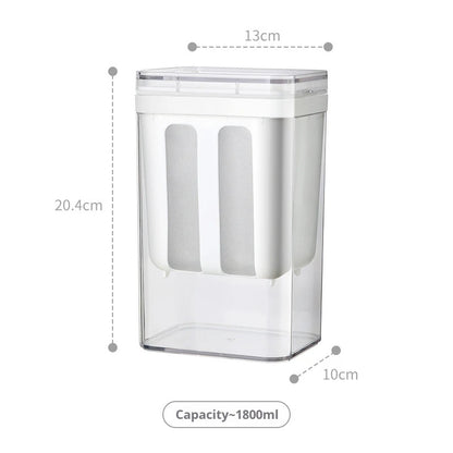 Filtre à Yaourt Maison Crépine pour Yaourtière Inox avec une capacité de 1800ml, pour préparer des yaourts faits maison