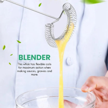 Fouet à Spirale en Inox pour Sauce, Béchamel et Roux – Fouet Professionnel Anti-Grumeaux en action