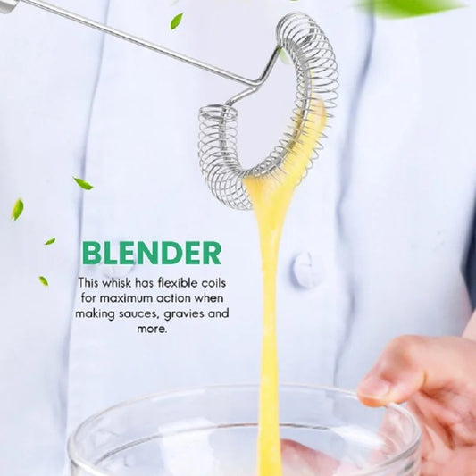 Fouet à Spirale en Inox pour Sauce, Béchamel et Roux – Fouet Professionnel Anti-Grumeaux en action