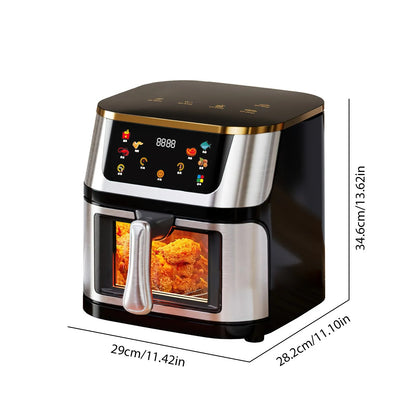 Friteuse sans huile 8L – Cuisine saine et croustillante avec écran tactile 