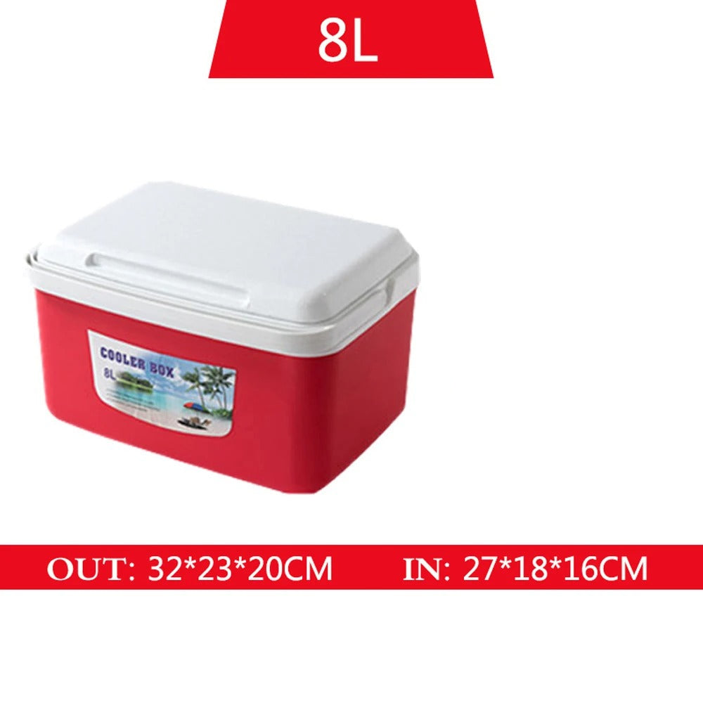 Glacière Portable Rigide Isolation Longue Durée de 8L avec couvercle hermétique et gel inclus