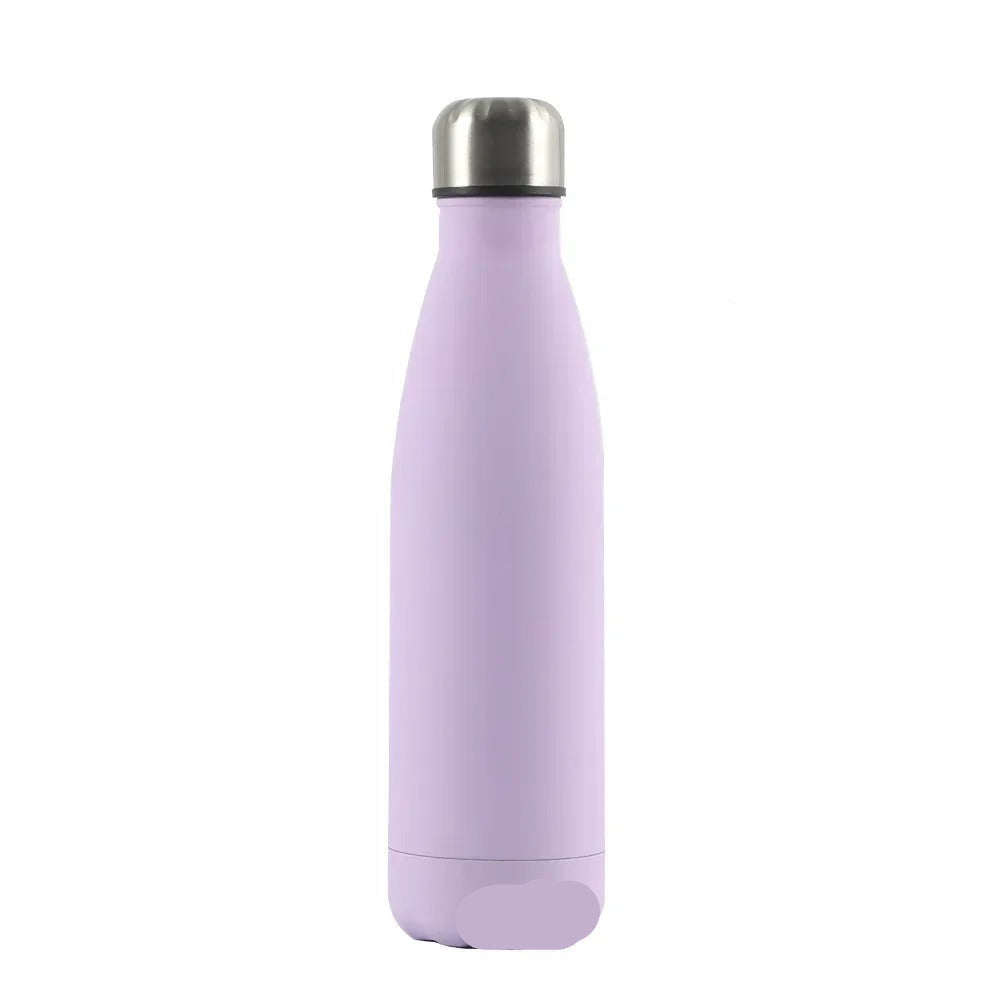 Gourde Isotherme Inox 304 violette de 500ML pour garder vos boissons au frais