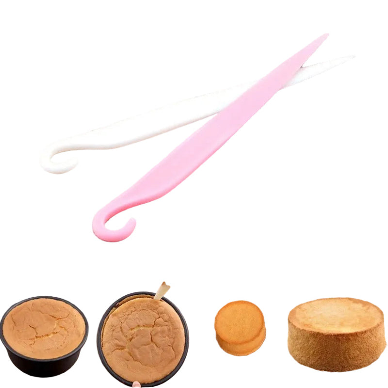 Grattoir à Gâteau pour Démoulage – 21 cm en plastique, idéal pour retirer facilement vos gâteaux des moules.