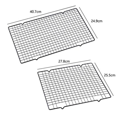 Grille Refroidissement Inox – Cuisson et Pâtisserie avec dimensions pratiques pour desserts et plats cuisinés
