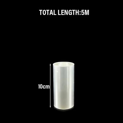 Film Transparent Pâtisserie – Cake Collar Réutilisable rouleau transparent hauteur 10 cm longueur 5 m