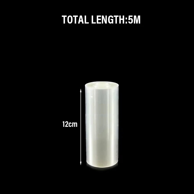 Rouleau de Film Transparent Pâtisserie – Cake Collar Réutilisable 5 m longueur totale 12 cm hauteur pour gâteaux