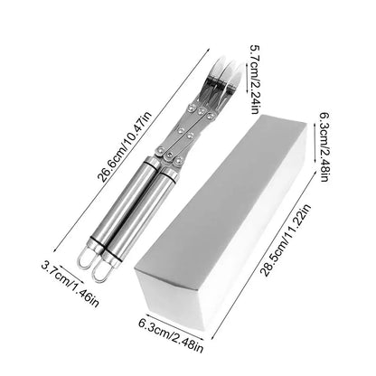 Cutter Pâtisserie Multi-Roues Inox – Découpe avec dimensions précises et boîte de rangement