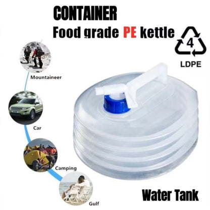 Kit de survie 72h pour 1 personne – Pack Solo avec réservoir d'eau en PE de qualité alimentaire