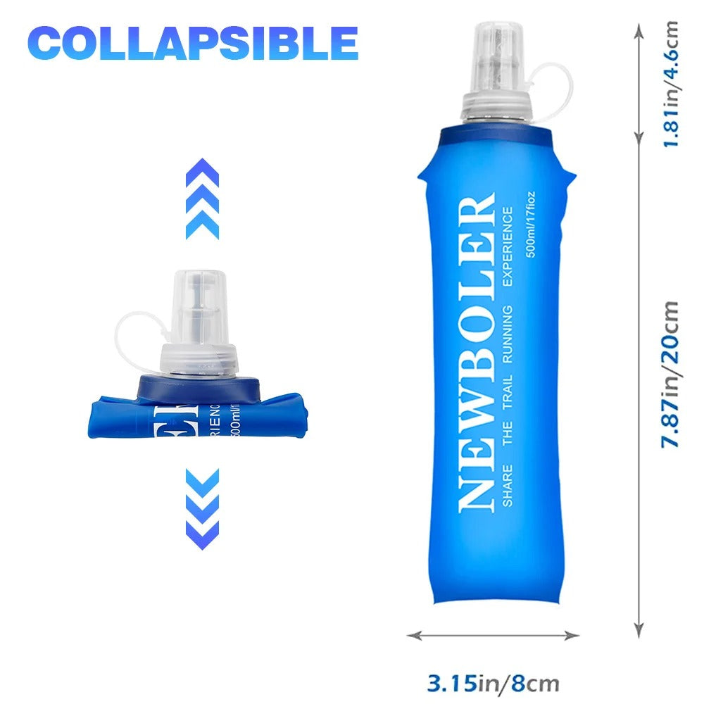 Bouteille d'eau pliable Newboler idéale pour un kit de survie 72h pour 1 personne – Pack Solo en randonnée