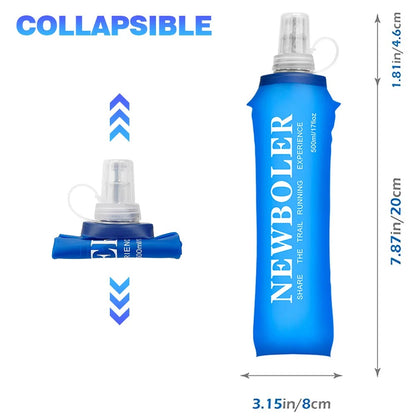 Bouteille d'eau pliable Newboler idéale pour un kit de survie 72h pour 1 personne – Pack Solo en randonnée