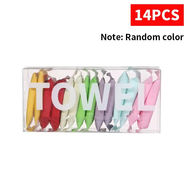 Kit de survie 72h pour 1 personne – Pack Solo avec serviettes de couleur aléatoire en emballage transparent