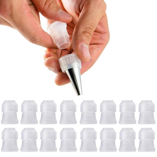 Kit Douilles Pâtisserie Inox + Adaptateur – 5 à 20 pcs pour décoration précise de gâteaux et pâtisseries