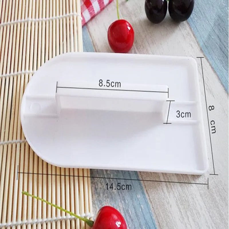 Lisseur à Fondant pour Gâteau de 14,5 cm avec poignée pour un lissage facile et doule à pâtisserie