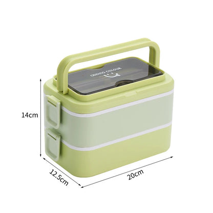 Lunch Box Isotherme Inox 304 – Repas Chaud et Éco-Friendly verte avec poignée et fermeture sécurisée