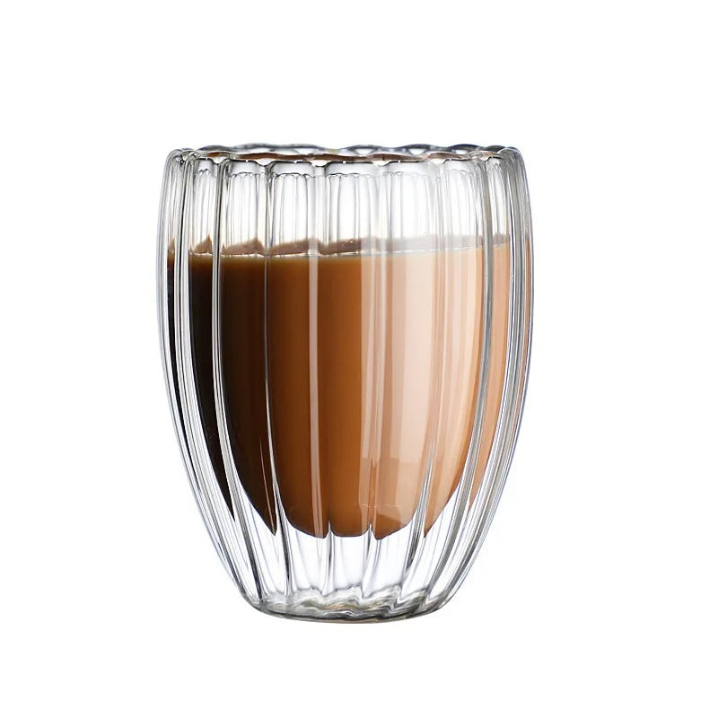 Verre Double Paroi Café – Tasse Thermique Transparente