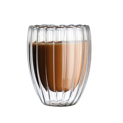 Verre Double Paroi Café – Tasse Thermique Transparente
