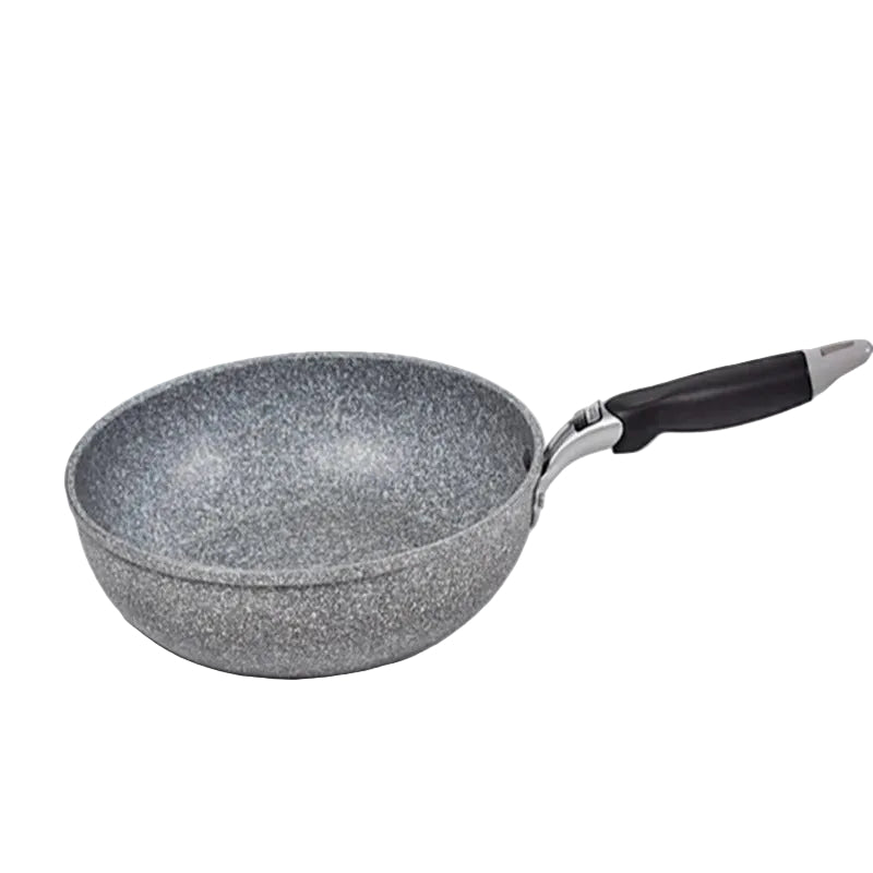 Wok Antiadhésif Compatible Induction pour Sauter Légumes, Viandes et Nouilles