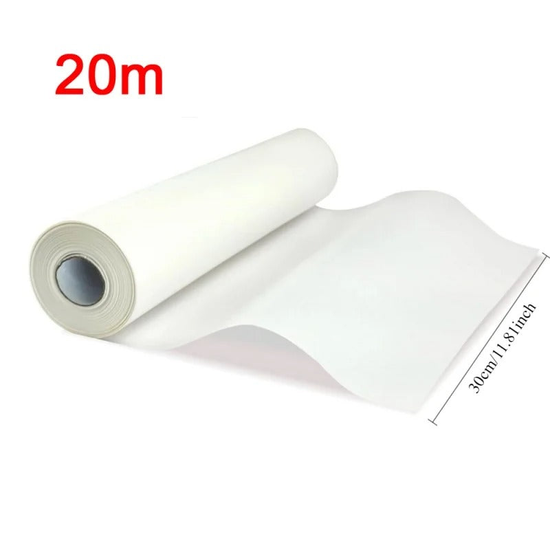Rouleau de papier cuisson antiadhésif alimentaire de 20m, idéal pour la cuisson et la pâtisserie