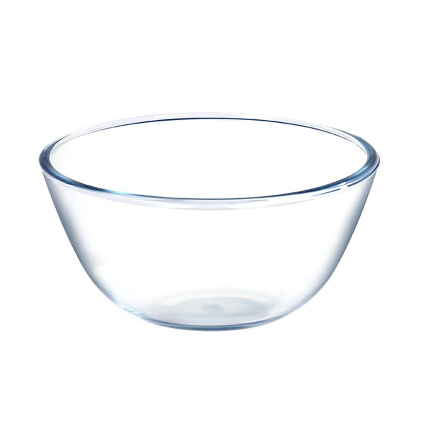 Saladier en Verre Transparent 500 ml à 4,5 L parfait pour mélanger et servir vos salades