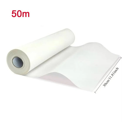 Rouleau de papier cuisson antiadhésif alimentaire de 50 mètres pour une cuisson facile et sans collage
