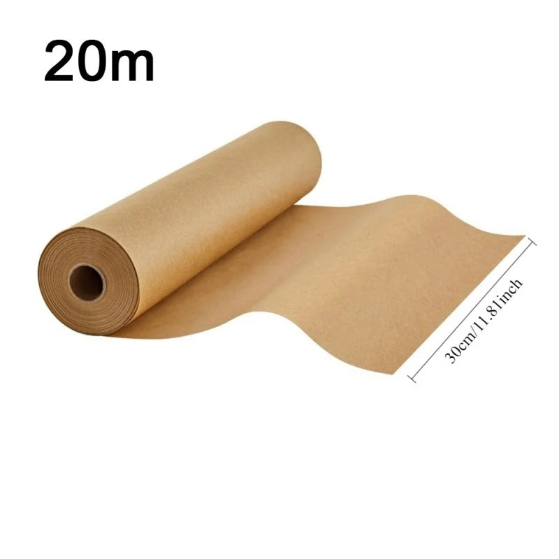 Rouleau de papier cuisson antiadhésif alimentaire de 20m pour une cuisson facile et propre