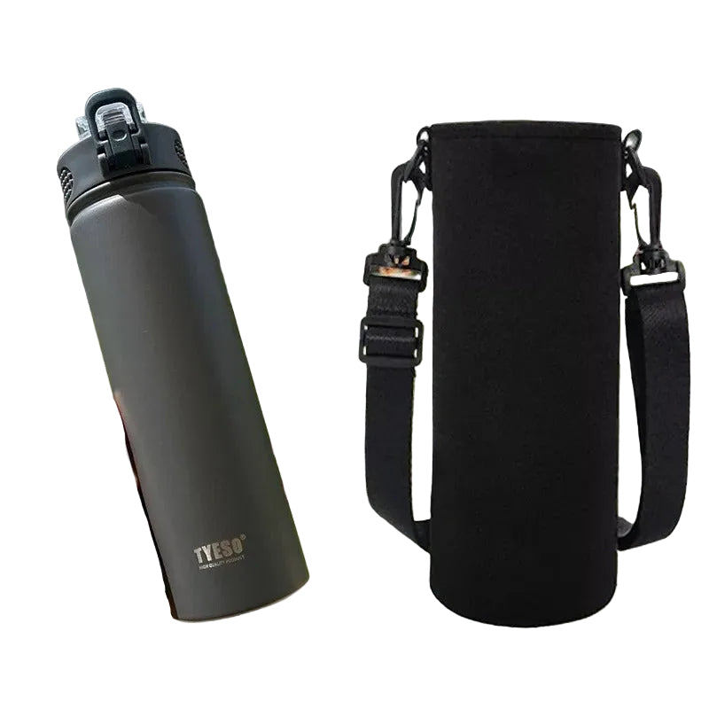 Portable Insulated Water Bottle with Straw