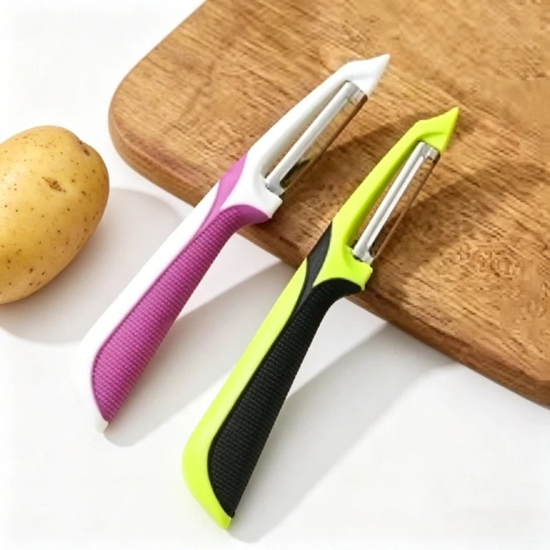 Zinc Fruit &amp; Vegetable Peeler – Sharp Stainless Steel Blade