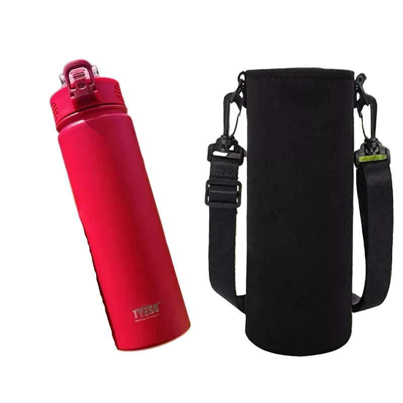 Portable Insulated Water Bottle with Straw