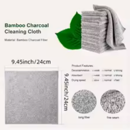 Microfiber Scouring Sponge for Kitchen – Eco-Friendly Cleaning