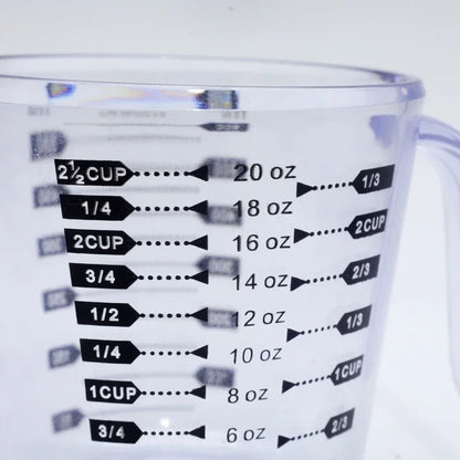 Tasse à mesurer graduée 600 ml – Mesurez, mélangez et versez avec précision
