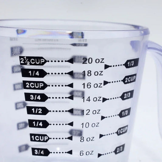 Tasse à mesurer graduée 600 ml – Mesurez, mélangez et versez avec précision