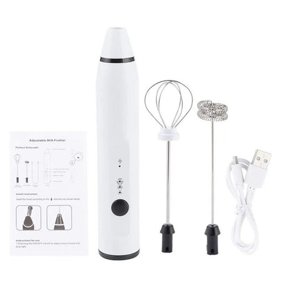 BALASHOV USB Electric Milk Frother – 3 Speeds