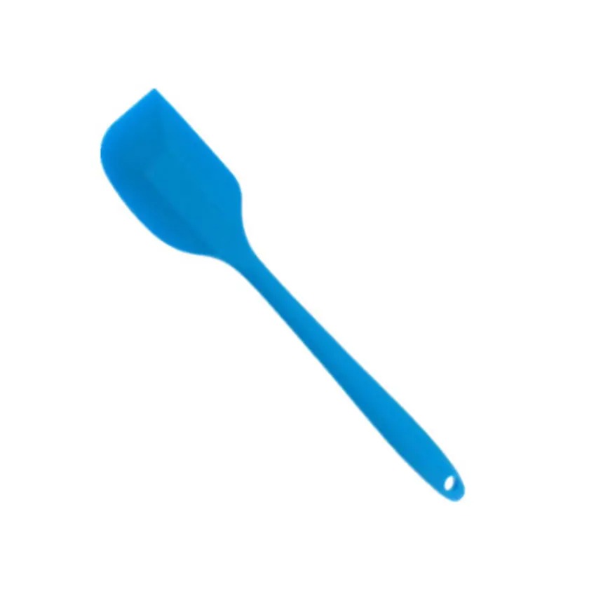 Maryse en silicone Spatule de cuisine résistante pour pâtisserie et cuisine de couleur bleue