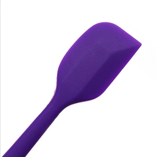 Maryse en silicone Spatule de cuisine résistante pour pâtisserie et cuisine de couleur mauve