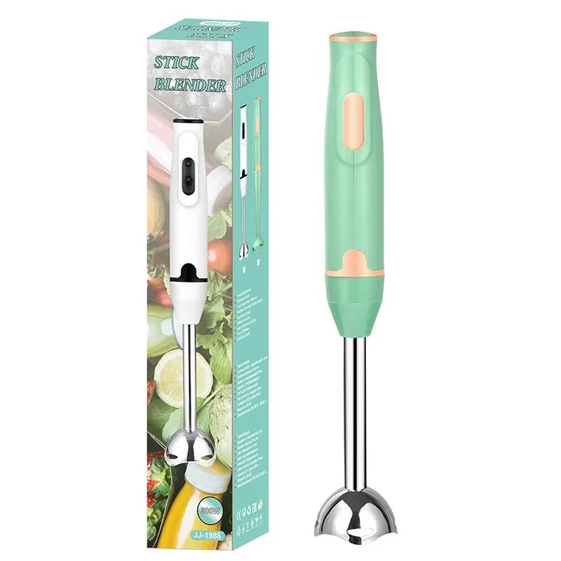 Mixeur Plongeant Électrique 400W – Inox avec design ergonomique et accessoires pour une cuisine facile