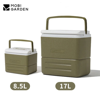 Glacière Rigide Portable de 8,5L et 17L avec poignées pour un transport facile et maintien au froid.