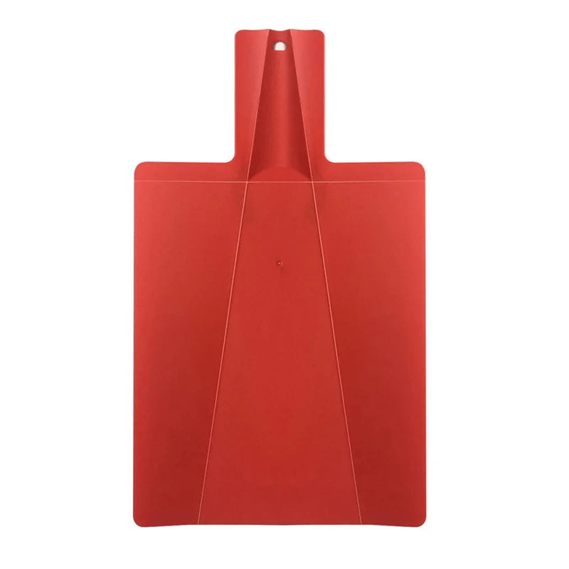 Planche à Découper Pliable MOONBIFFY – Pratique & Compacte en silicone rouge par Ustensile de chef