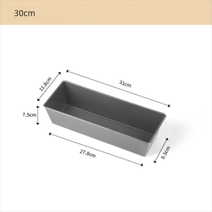Moule à Pain en Acier Carbone Antiadhésif de 30 cm avec dimensions détaillées