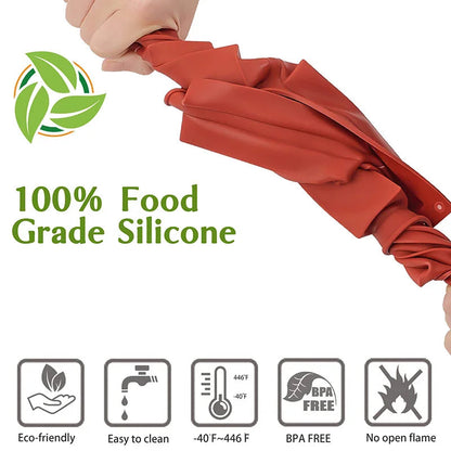 Moule pour barres chocolatées maison en silicone 100% alimentaire, facile à nettoyer et écologique