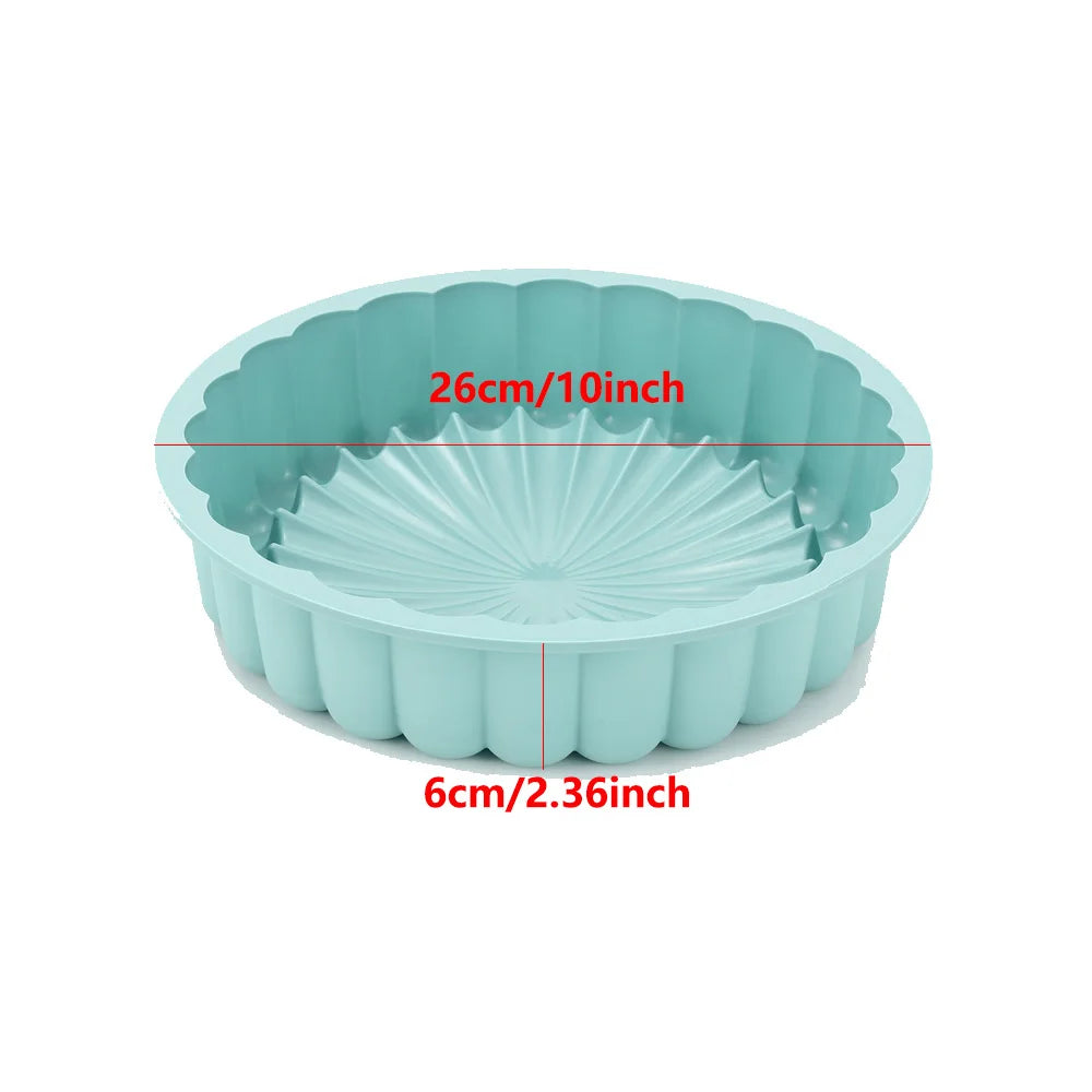 Moule Silicone 100 % Alimentaire – Facile à Démouler avec un design détaillé et dimensions de 26 cm