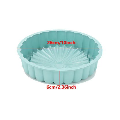 Moule Silicone 100 % Alimentaire – Facile à Démouler avec un design détaillé et dimensions de 26 cm