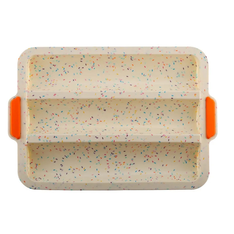 Moule Silicone Antiadhésif – Brownie, Pain & Gâteaux avec des couleurs éclatantes pour une cuisson facile