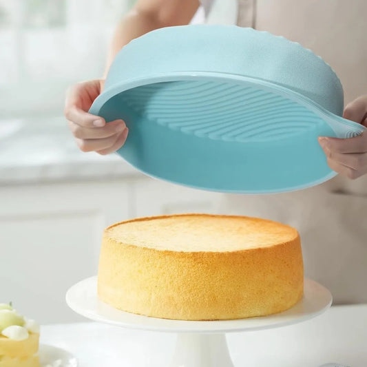 Moules Silicone Pâtisserie Antiadhésifs Gâteaux et Cakes en bleu, parfaits pour le démoulage facile des gâteaux