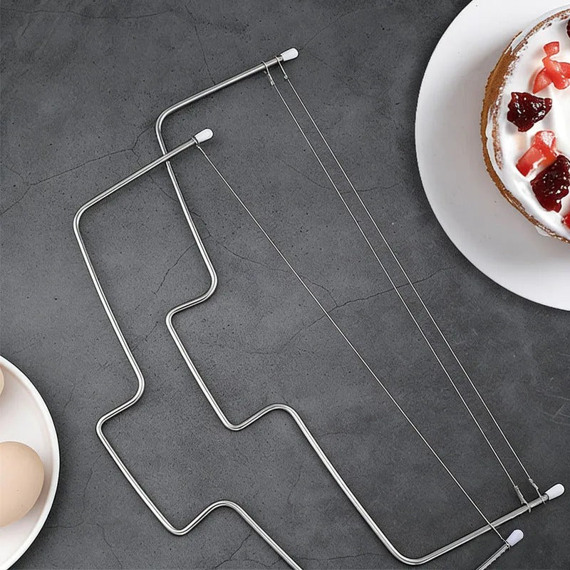 Niveleur à Gâteau Réglable – Coupe-Gâteau Inox pour un nivelage précis des gâteaux à pâtisserie