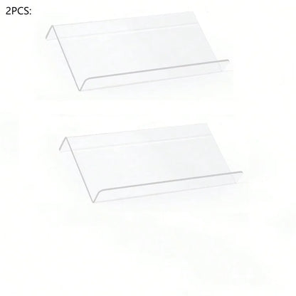 Organisateur tiroir épices acrylique – pratique et gain de place, lot de 2 supports transparents pour ustensiles de chef