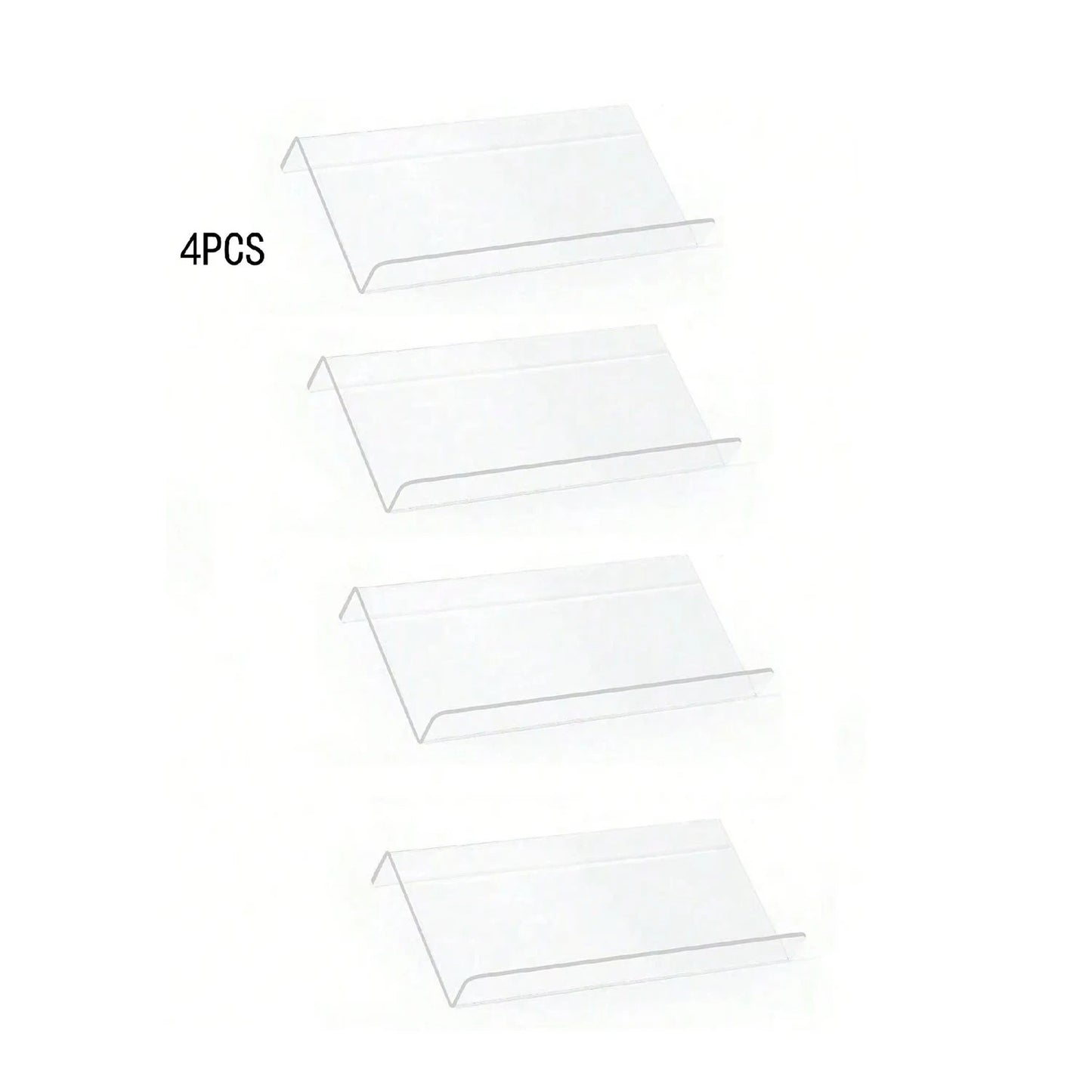 Organisateur tiroir épices acrylique – pratique et gain de place transparent lot de 4 pour cuisine