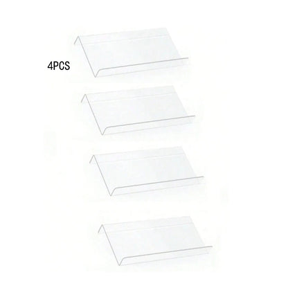 Organisateur tiroir épices acrylique – pratique et gain de place transparent lot de 4 pour cuisine